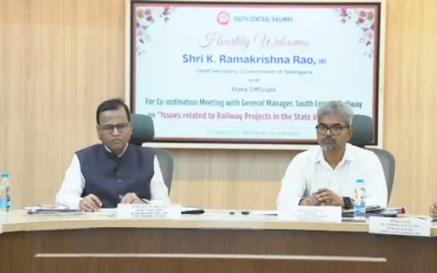 SCR : परियोजनाओं के पूरा होने से राज्य के आर्थिक विकास को गति – श्रीवास्तव