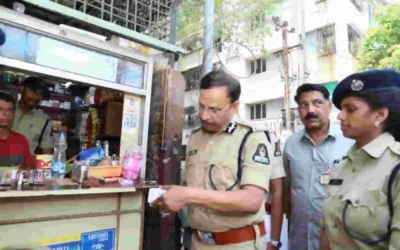 City police :’ऑपरेशन सुरक्षित विद्यालय’, 558 दुकानों पर पुलिस की छापेमारी