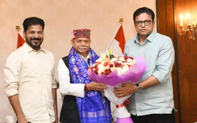 Telangana : सीएम ने राज्यपाल से मुलाकात की