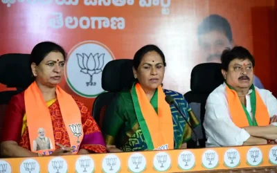 Hyderabad : कांग्रेस और ‘इंडी’ गठबंधन ने महिलाओं के साथ किया विश्वासघात – शोभा