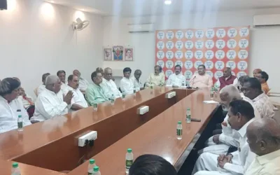 Hyderabad : भाजपा तेलंगाना ने राज्य स्तर पर वरिष्ठ नागरिक प्रकोष्ठ का गठन किया