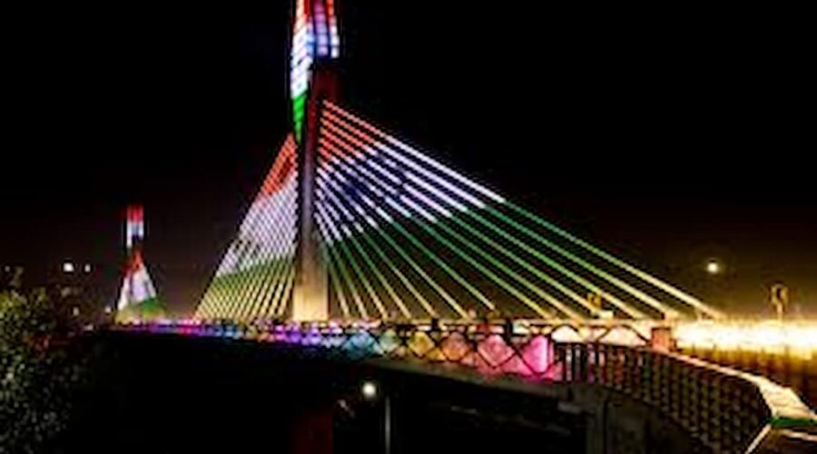 Hyderabad cable bridge