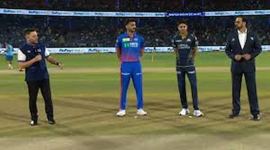 DC vs GT Toss update