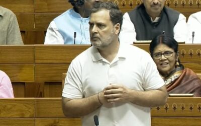 Rahul Gandhi statement : संसद वोटिंग के बाद राहुल गांधी का हमला