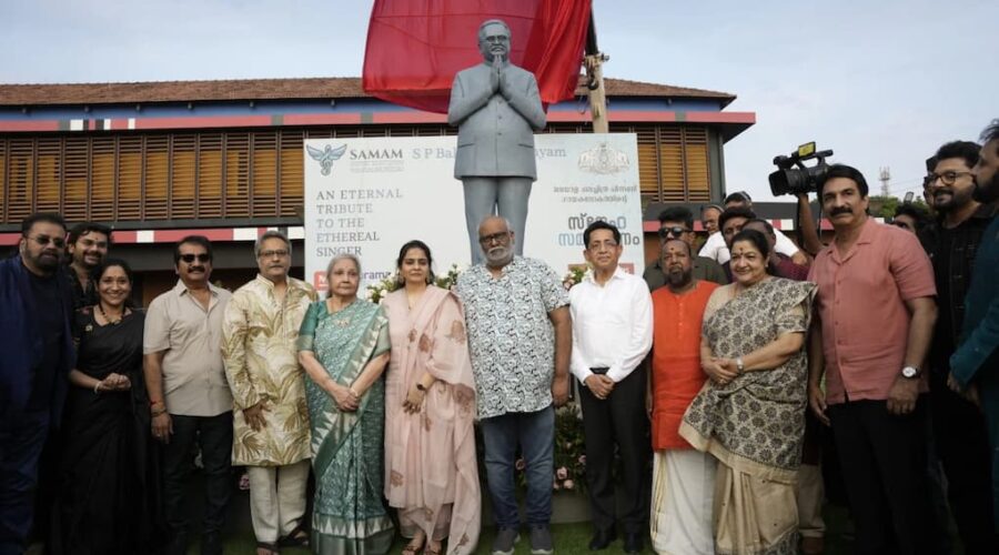 SPB Statue Palakkad