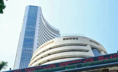 Sensex/News : सेंसेक्स 2946 अंक चढ़कर 77,563 पर बंद