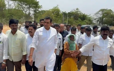 MP : अयिटीपामुल धान खरीद केंद्र का सांसद-विधायक द्वारा निरीक्षण