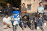 Crime : सड़कों पर बाइक स्टंट करने वाले 6 आरोपियों को टास्क फोर्स ने पकड़ा
