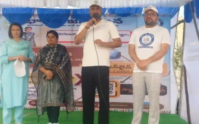 Hyderabad : जनगणना जागरूकता के लिए वॉकाथन आयोजित