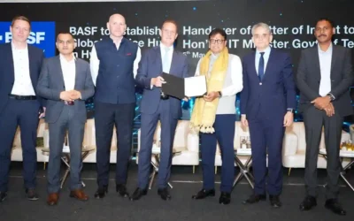 Hyderabad : बीएएसएफ के दो ग्लोबल कैपेबिलिटी सेंटर से मिलेगा रोजगार – श्रीधर बाबू