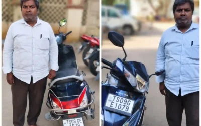 Crime : नंबर प्लेट से छेड़छाड़ करने वाला पकड़ा गया