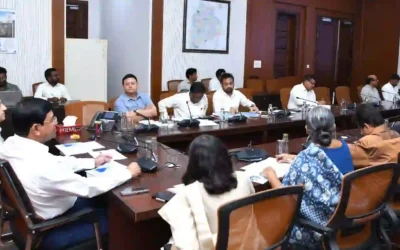 Telangana : केंद्र प्रायोजित कल्याणकारी योजनाओं की समीक्षा, यूनियन सचिव ने की बैठक