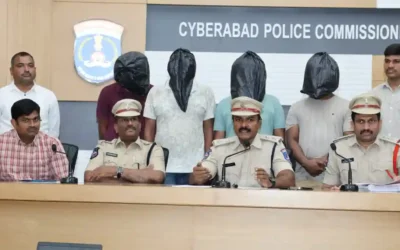 Crime : साइबराबाद पुलिस ने अंतरराज्यीय साइबर ठगी गिरोह का किया भंडाफोड़