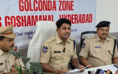 Hyderabad : गोशामहल पुलिस की बड़ी कार्रवाई: 24 घंटे में चोरी का माल बरामद