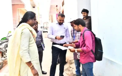 Hyderabad : जनगणना-2027 के तहत घरों की सूचीकरण प्रक्रिया का निरीक्षण