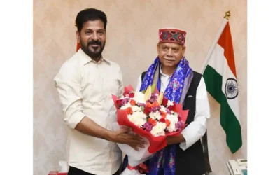 Hyderabad : मुख्यमंत्री की राज्यपाल से मुलाकात, ड्रग्स-विरोधी अभियान पर चर्चा