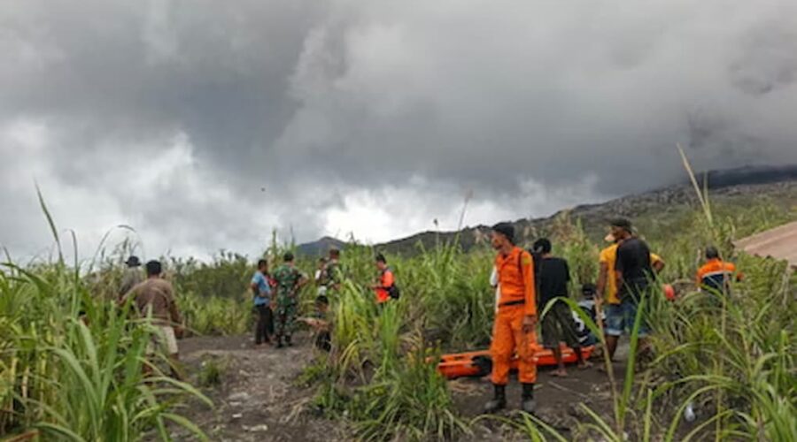 Indonesia volcano