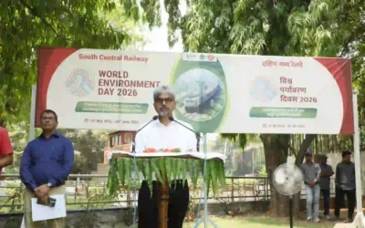 SCR : दक्षिण मध्य रेलवे में दिलाई गई पर्यावरण शपथ