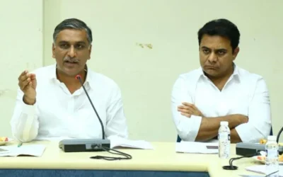 Hyderabad : एमएलए के कैंप कार्यालय पर हमले की केटीआर और हरीश राव ने की निंदा