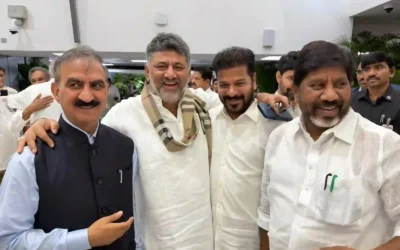 Hyderabad : केरल मुख्यमंत्री के शपथ ग्रहण समारोह में पहुंचे रेवंत रेड्डी और भट्टी विक्रमार्का