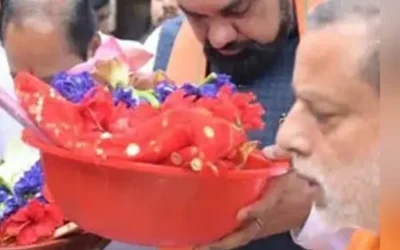 Assam- हिमंत सरमा के शपथ ग्रहण में शामिल हुए सम्राट चौधरी, मां कामाख्या का लिया आशीर्वाद