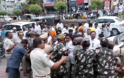 Telangana Politics : विधायक कार्यालय हमले पर भड़के बंदी संजय