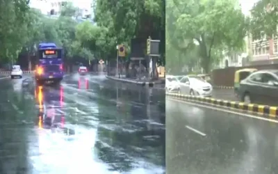 Delhi Weather- बारिश से बदला दिल्ली-NCR का मौसम, IMD ने जारी किया 6 दिन का अलर्ट