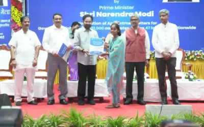 Secunderabad : प्रधानमंत्री नरेंद्र मोदी ने 19वें रोजगार मेले का शुभारंभ किया