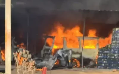 Bharatpur : LPG सिलेंडर ब्लास्ट से बड़ा हादसा,भाई-बहन की मौत