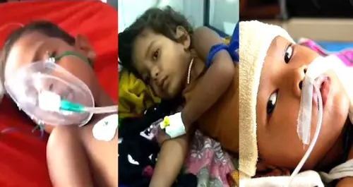 So far 31 children have been affected by the disease