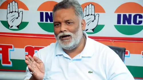 MP from Purnia Pappu Yadav