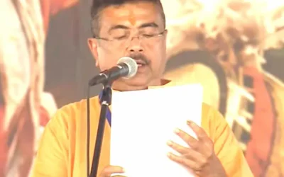 West Bengal- पश्चिम बंगाल में भाजपा युग की शुरुआत, सुवेंदु अधिकारी ने ली CM पद की शपथ