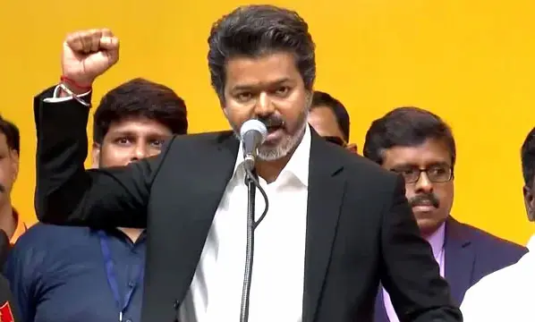 तमिलनाडु के सीएम बने सी. जोसेफ विजय।
