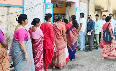 West Bengal- बंगाल में 15 बूथों पर दोबारा वोटिंग, सुरक्षा के कड़े इंतजाम