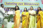 मजदूर दिवस पर रेलवे कर्मचारियों को किया गया सम्मानित
