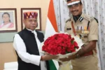 नए डीजीपी ने राज्यपाल से की शिष्टाचार भेंट की