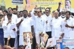 TVK Vijay : विजय के समर्थन में कांग्रेस धरना, डीएमके का हमला