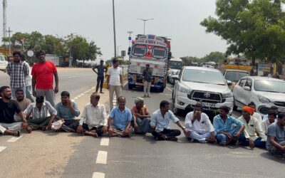 Regulapalli farmers protest : बोरी में 6 किलो की हेराफेरी.. राजीव हाईवे पर किसानों की जंग!