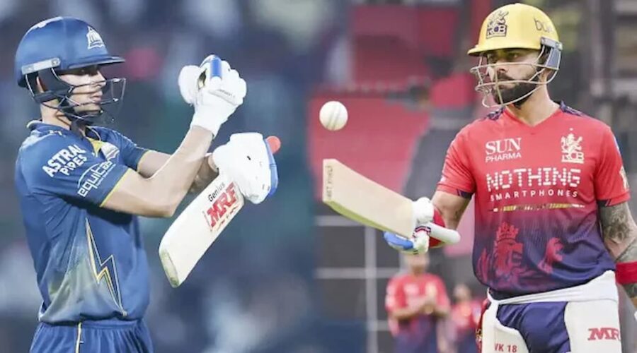 RCB vs GT live Score