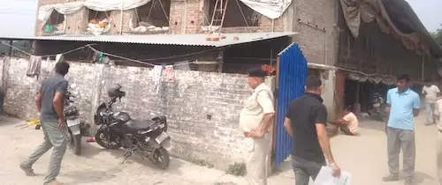 The police sealed the crime scene and began the investigation