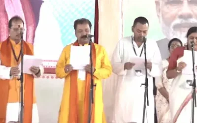 Bihar- सम्राट कैबिनेट का विस्तार, 32 मंत्रियों ने ली शपथ 4 महिला चेहरों को मौका