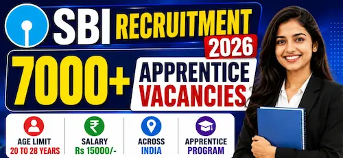 SBI Apprentice Recruitment 2026