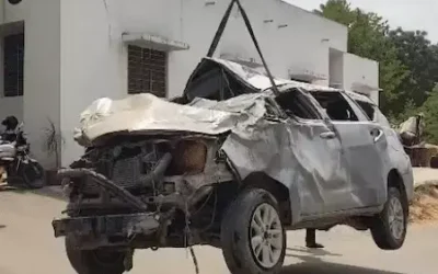 Udaipur : कार-स्कूटी की टक्कर में 3 युवकों की मौत