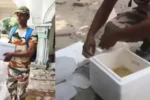 मां का कटा हाथ लेकर कमिश्नर ऑफिस पहुंचा बेटा