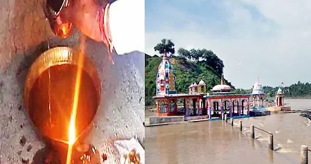 घी या तेल नहीं, इस मंदिर में नदी के पानी से जलता है दीपक!