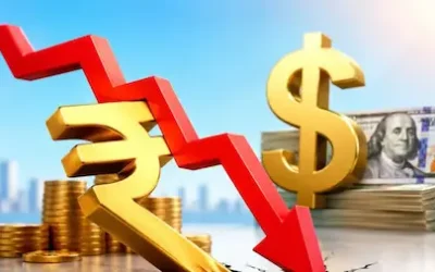 Dollar vs Rupee : डॉलर के मुकाबले रुपया रिकॉर्ड निचले स्तर पर