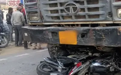 Rajasthan-Bhilwara : चोर समेत दो पुलिसकर्मियों की सड़क दुर्घटना में मौत