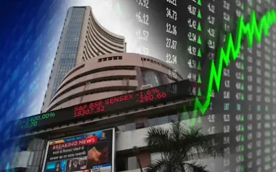 Sensex : विधानसभा चुनाव नतीजों के बीच शेयर बाजार में जबरदस्त उछाल