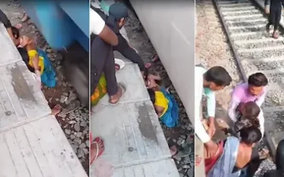 Bihar Samastipur : चलती ट्रेन के नीचे 4 महिलाएं, हर पल लगा मौत करीब है
