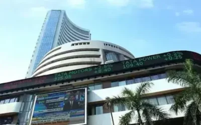 Sensex News : सेंसेक्स 49 अंक चढ़कर 74,608 पर बंद